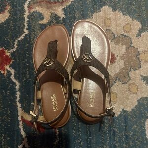 Michael Kors Dark Brown Sandals for Women